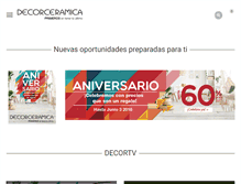 Tablet Screenshot of decorceramica.com